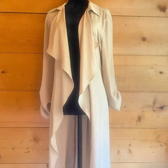 Forever 21 Waterfall Robe/Light Jacket - M - Picture 1 of 5